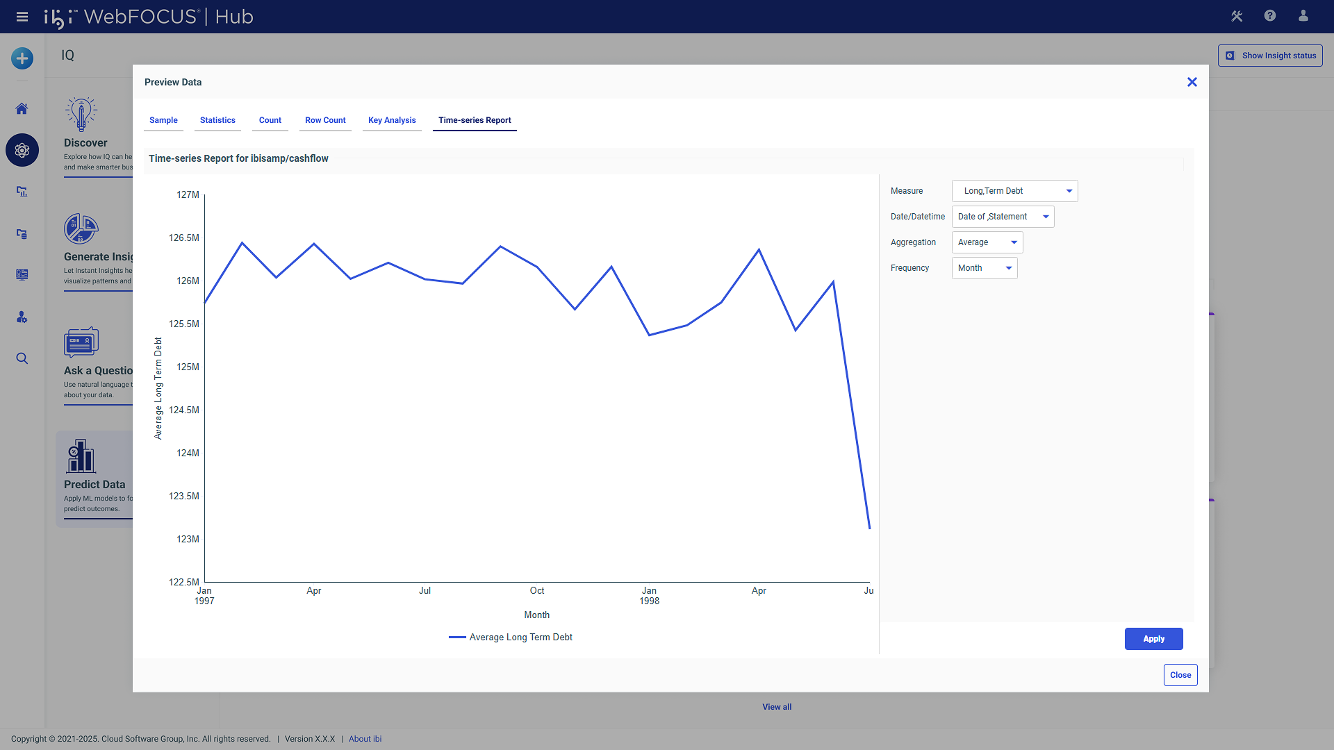 Preview Data - Time Series